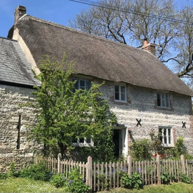 thatched house