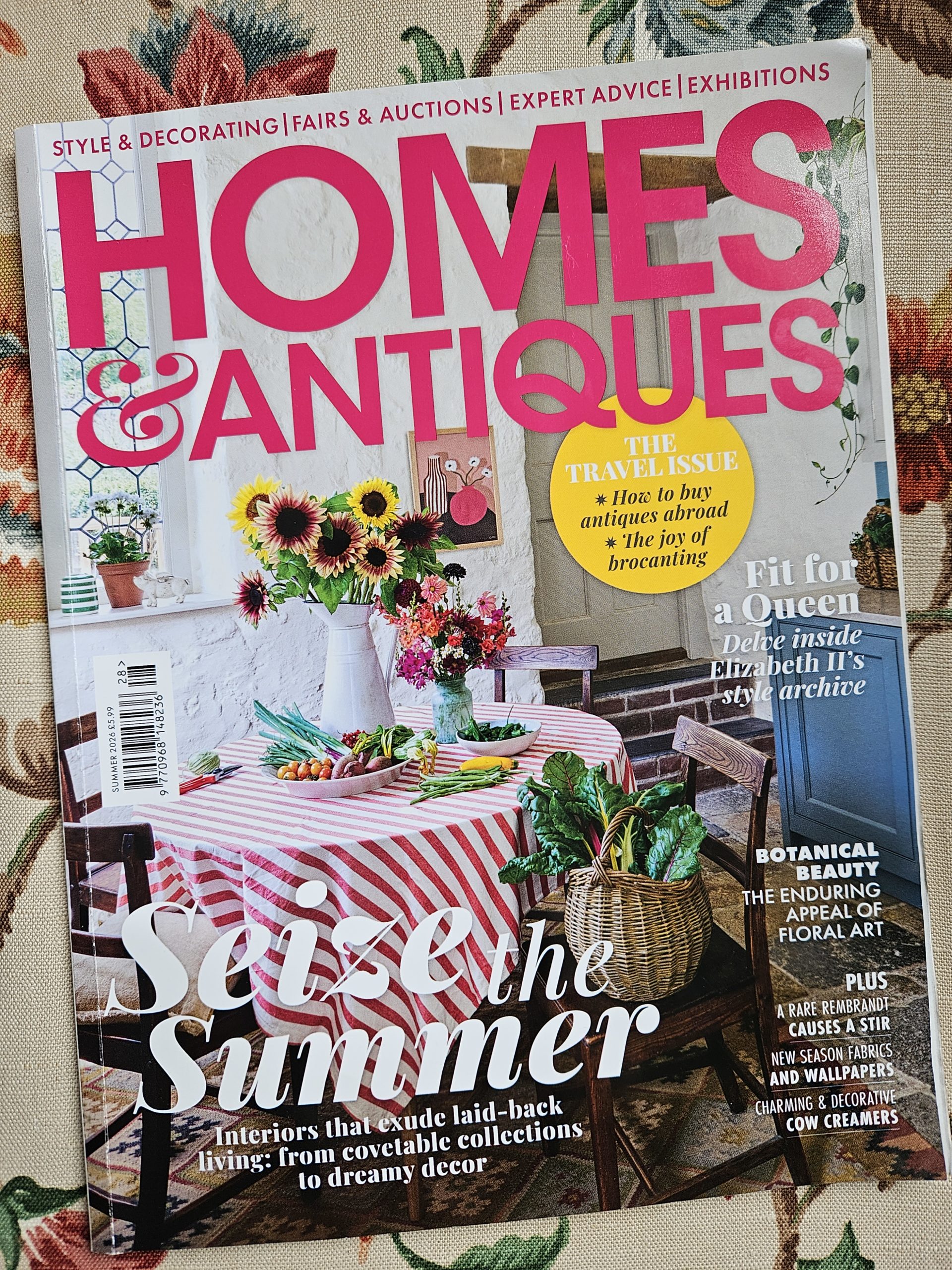 Homes & Antiques magazine June 2026